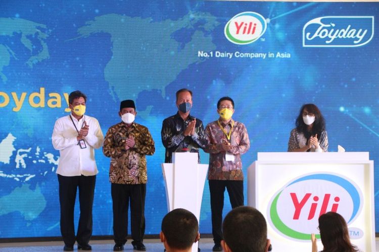  Perusahaan Olahan Susu Nomor 1 di Asia Yili Group Resmikan Pabrik Es Krim Terbesar di Indonesia 