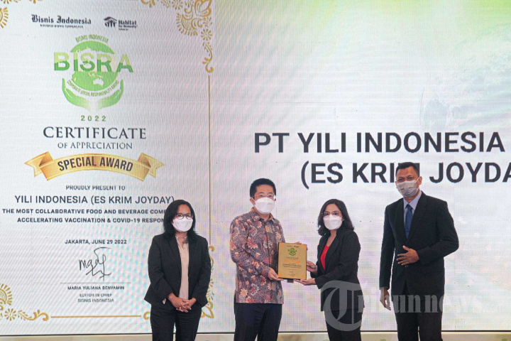  Yili Indonesia Raih BISRA Award 2022 