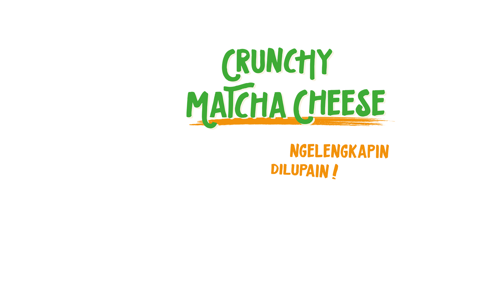 CRUNCHY MATCHA CHEESE